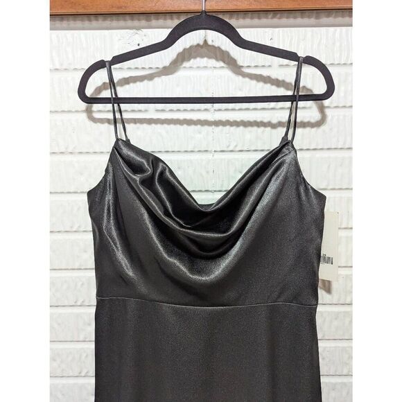 Christina Wu Celebration Women's Black Solid Wedding Attire Gown Size 16 NWT - Picture 3 of 8